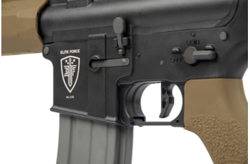 Image of Elite Force M4 CQB Airsoft Gun, M-LOK, Black/Tan, 2279526