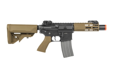 Image of Elite Force M4 CQC Airsoft Gun, M-LOK, Black/Tan, 2279527