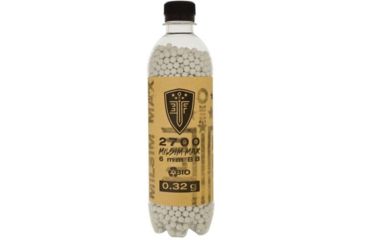 Image of Elite Force MILSIM MAX BIO .32g Airsoft BBs,6mm,White,2700 Count 2279064