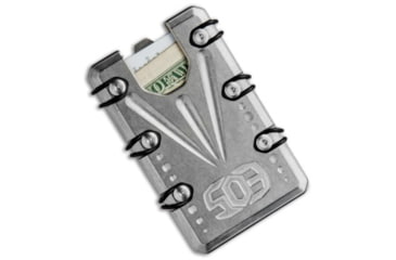 Image of Elite Outfitting Solutions Inc. EOS 2.0 Titanium Wallet - Raw, Gray, adult, BHQ-71832