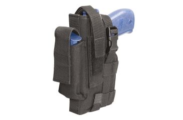 Image of Elite Survival Systems Belt Holster, Left Hand, Black - For Glock, Sig, 4.45-5in BBL 7680-LH