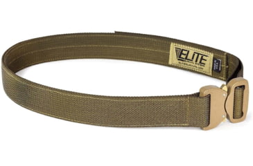 Image of Elite Survival Systems CO Shooters Belt with Cobra Buckle, Large, Coyote Brown, CSB-T-L