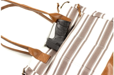 Image of Elite Survival Systems Concealed Carry Shoulder Tote, Stripe, 8033-ST