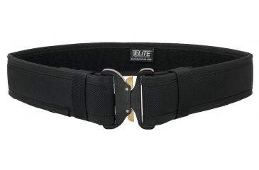 Image of Elite Survival Systems DuraTek Molded Duty Belt, 2.25 wide, Cobra Buckle, Black, Large, MV225CB-L