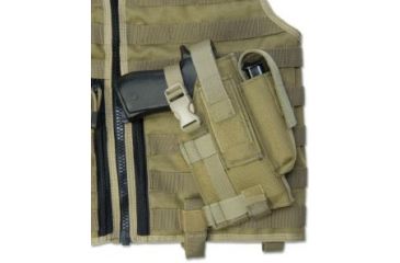 Image of Elite Survival Systems Modular Holster, Right Hand, Coyote Tan - Fits Glock, Sig &amp; Similar 7690-T-RH