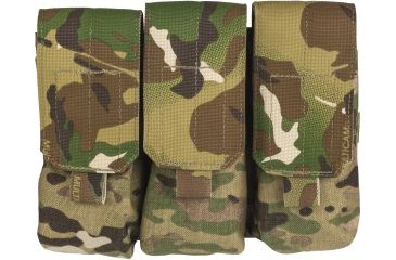 Image of Elite Survival Systems MOLLE Triple A/R Mag Pouch, MultiCam, ME103-M