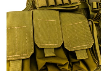 Image of Elite Survival Systems MVP Commandant Tactical Holster Vest, Right Hand Holster, Coyote Tan MVP020103-T