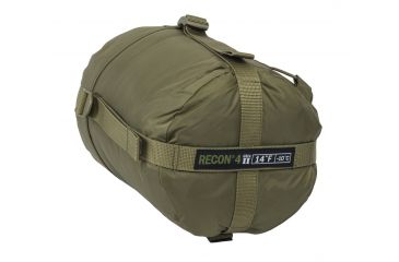 Image of Elite Survival Systems Recon 4 Sleeping Bag, Coyote Tan, Rated to 14 Degrees Fahrenheit, RECON4-T