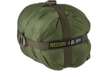 Image of Elite Survival Systems Recon 4 Sleeping Bag, Olive Drab, Rated to 14 Degrees Fahrenheit, Olive Drab, 4 RECON4-OD