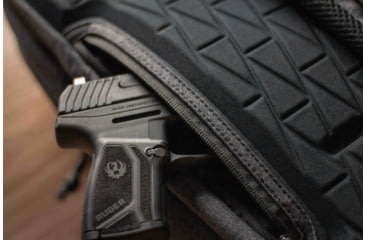 Image of Elite Survival Systems Smokescreen CCW Slingpack w/Armor Panel, Black, 7720-G3-B-A