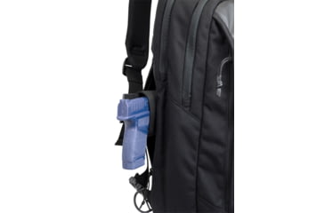 Image of Elite Survival Systems Smokescreen CCW Slingpack w/Armor Panel, Black, 7720-G3-B-A