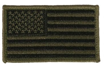 Image of Elite Survival Systems US Flag Patches - Standard Orientation, Subdued, 3.5in x 2in ID-US-103