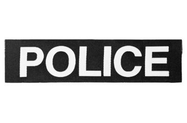 Image of Elite Survival Systems Velcro ID Patch, inPOLICEin - Size 2x4.5in