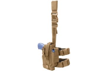 Image of Elite Survival Tactical Holster, Left, Coyote Tan, 5in Large Frm Auto 7671-T-LH