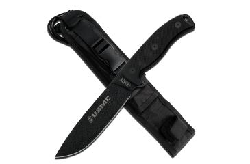 Image of Elite Tactical Marine Fixed Blade, Black M 1021BK