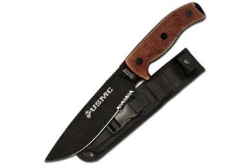 Image of Elite Tactical Marine Fixed Blade, Tan M 1021TN