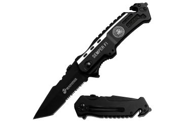 Image of Elite Tactical Marine Spring Assisted, black M A1002TS