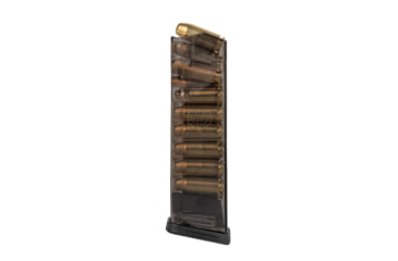 Image of Elite Tactical Systems Glock 22/23/24/27, .40 S&amp;W, 16 Round Pistol Magazine, Carbon Smoke, 1 Pack, SMK-GLK-22