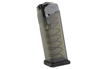 Image of Elite Tactical Systems Carbon Smoke Series Glock 19/26 9mm 15 Round Pistol Magazine, Carbon Smoke, SMK-GLK-19-15RD