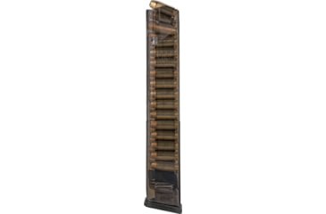 Image of Elite Tactical Systems Carbon Smoke Series Glock 22/23/24/27/35 Pistol Magazine, .40 S&amp;W, 30 Round, Carbon Smoke, 1 Pack, Polymer, SMK-GLK-22-210-30RD