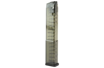 Image of Elite Tactical Systems Carbon Smoke Series Glock Gen2 17/18/19/26/34/45 9mm 32 Round Pistol Magazine, Carbon Smoke, SMK-GLK-18G2-332RD