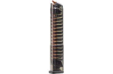 Image of Elite Tactical Systems Carbon Smoke Series Glock Gen2 17/18/19/26/34/45 9mm 32 Round Pistol Magazine, Carbon Smoke, SMK-GLK-18G2-332RD