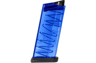 Image of Elite Tactical Systems Pistol Magazine, Glock 43, 9mm, 7-Round, Blue, GLK-43BLU-7RD