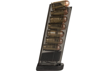Image of Elite Tactical Systems Pistol Magazine, Glock 42, .380 ACP, 7-Round, Carbon Smoke, SMK-GLK-42-7RD