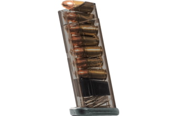 Image of Elite Tactical Systems Pistol Magazine, Smith &amp; Wesson M&amp;P 9 Shield, 9mm, 7-Round, Carbon Smoke, SMK-SW9-SHD-7-7RD