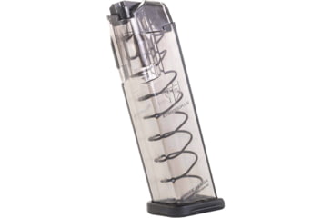 Image of Elite Tactical Systems GLK17 Pistol Mags 17rd 9mm Luger Compatible w/ Glock 17/18/19/26/45/34 Clear Polymer, Polymer, GLK17-17RD