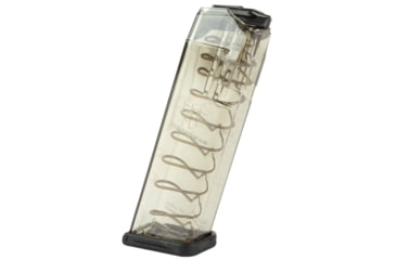 Image of Elite Tactical Systems Glock 17/18/19/19x/26/34/45/49, 9mm Luger, 17 Round Pistol Magazine, Clear, 1 Pack, GLK-17