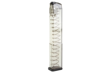 Image of Elite Tactical Systems GLK18G2 Pistol Mags 32rd Extended w/Gen2 Floor Plate 9mm Luger Compatible w/ Glock 17/18/19/19X/26/34/45 Clear Polymer, Polymer, GLK18G2-32RD