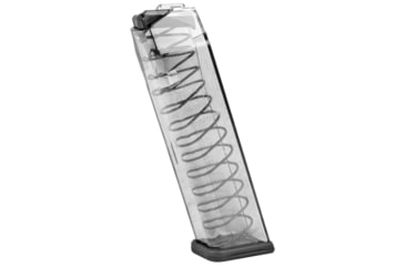 Image of Elite Tactical Systems GLK2020 Pistol Mags 20rd Extended 10mm Auto Compatible w/Glock 20/29/40 Clear Polymer, Polymer, GLK2020-20RD