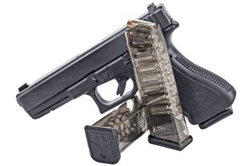 Image of Elite Tactical Systems Glock 22, .40 15 Round Pistol Magazine, Smoke GLK-22