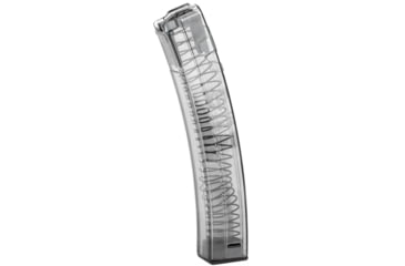 Image of Elite Tactical Systems HKMP530 Rifle Mags Clear Detachable 30rd 9mm Luger for H&amp;K MP5/SP5K/MP5K/94/SP89, Polymer, HKMP530-30RD