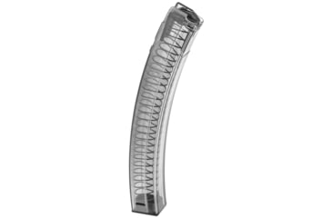 Image of Elite Tactical Systems HKMP540 Rifle Mags 40rd 9mm Luger for H&amp;K MP5/SP5K/MP5K/94/SP89 Clear Detachable, Polymer, HKMP540-40RD