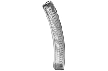 Image of Elite Tactical Systems H&amp;K MP5/SP5K/MP5K/94/SP89 Detachable Rifle Magazine, 9mm Luger, 40 Round, Clear, 1 Pack, Polymer, HKMP540-40RD
