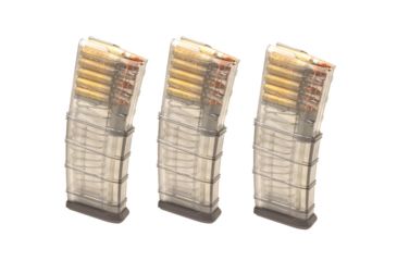 Image of Elite Tactical Systems Magazine Ar15 5.56x45 10 Round Translucent Polymer, 3 Pack