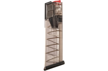 Image of Elite Tactical Systems Omega S&amp;W M&amp;P Pistol Magazine, 9mm Luger, 17 Round, Clear, 1 Pack, Polymer, OMG-SW9-MP-17-17RD