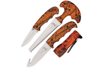 Image of Elk Ridge Knife Hunting Set, Camo ER273OC
