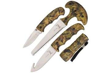 Image of Elk Ridge Knife Hunting Set, Orange ER273CA