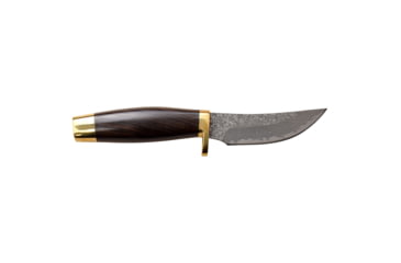 Image of Elk Ridge Persian Fixed Blade Knife, 3.5 in, Damascus Steel, Brown, ER-050DM