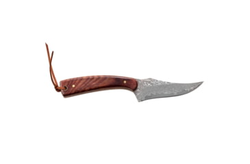 Image of Elk Ridge Persian Fixed Blade Knife, 3 in, Damascus Steel, Brown, ER-299RDM