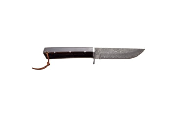 Image of Elk Ridge Persian Fixed Blade Knife, 5 in, Damascus Steel, Brown, ER-200-24DM