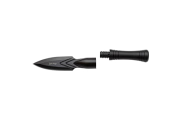 Image of Elk Ridge Spire Fine Edge Fixed Blade Knife, 4.25in, Stainless Steel 3CR14MoV, Spear Point, Black Handle, ER-SP002BK
