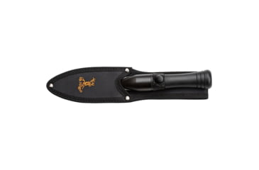 Image of Elk Ridge Spire Fine Edge Fixed Blade Knife, 4.25in, Stainless Steel 3CR14MoV, Spear Point, Black Handle, ER-SP002BK