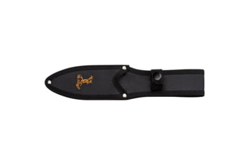 Image of Elk Ridge Spire Fine Edge Fixed Blade Knife, 4.25in, Stainless Steel 3CR14MoV, Spear Point, Black Handle, ER-SP002BK
