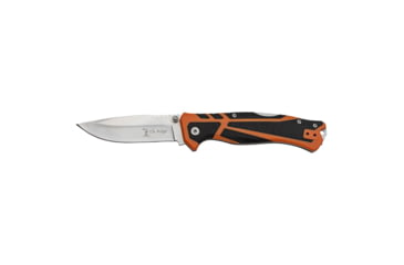 Image of Elk Ridge Trek Manual Folding Knife, 3.5in, Stainless Steel 8Cr13MoV, Drop Point, Satin Handle, ER-TKFDR001
