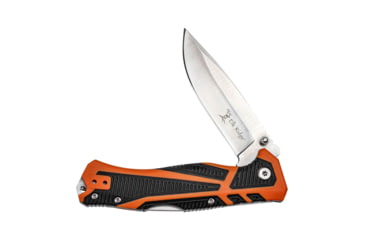 Image of Elk Ridge Trek Manual Folding Knife, 3.5in, Stainless Steel 8Cr13MoV, Drop Point, Satin Handle, ER-TKFDR001