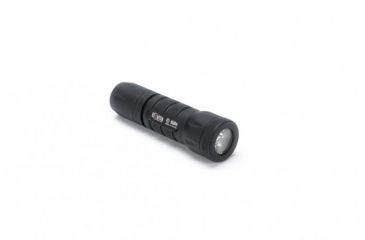 Image of Alpha 1-Cell LED Flashlight,Black,415 Lumens w/Standard Bezel Ring,Standard Lens,Rotary Tailcap